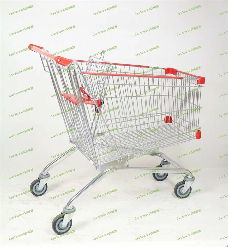 Elliptical Tube 180L Shopping Cart